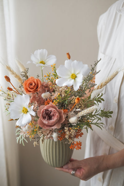 Soft Ember Vase