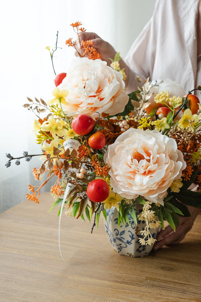 Golden Flow Vase 柿柿顺意