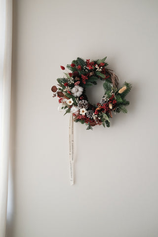 Hearth of Joy Wreath — Small