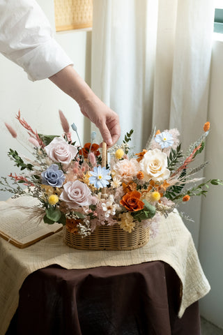 Merry Meadow- Flower Basket