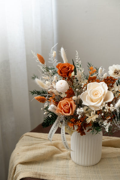 Golden Glow Vase