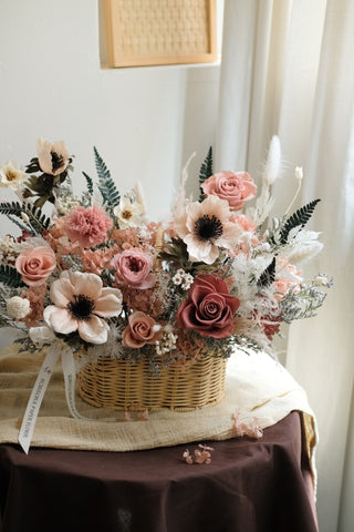 Tangled Hearts - Flower Basket