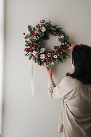 Hearth of Joy Wreath — Large