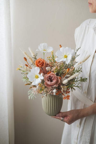 Soft Ember Vase