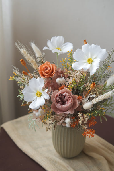 Soft Ember Vase