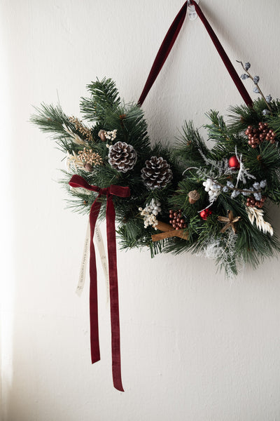 Velvet Noel - Christmas Swag