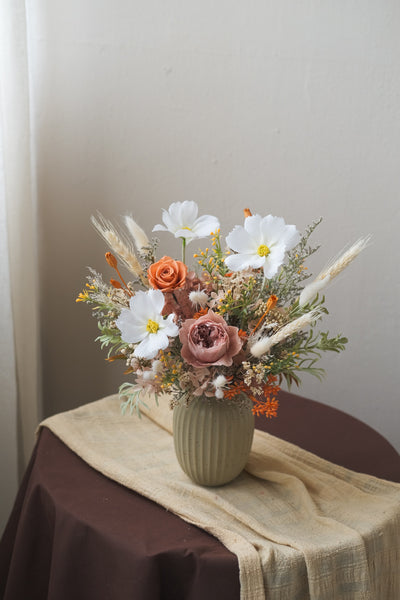 Soft Ember Vase