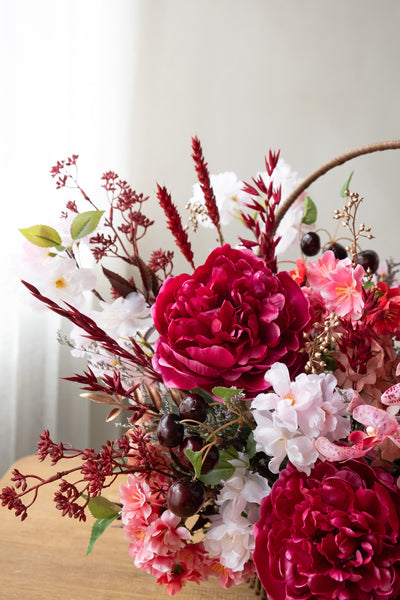 Abundance Glow Woven Basket - 盛樱鸿运