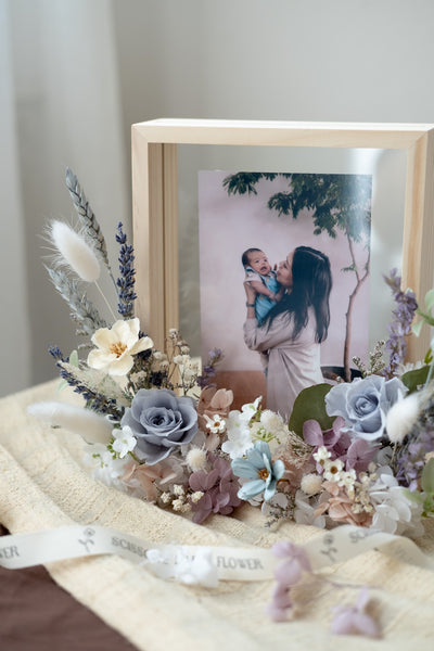 Lavender Sky - Large Flower Frame