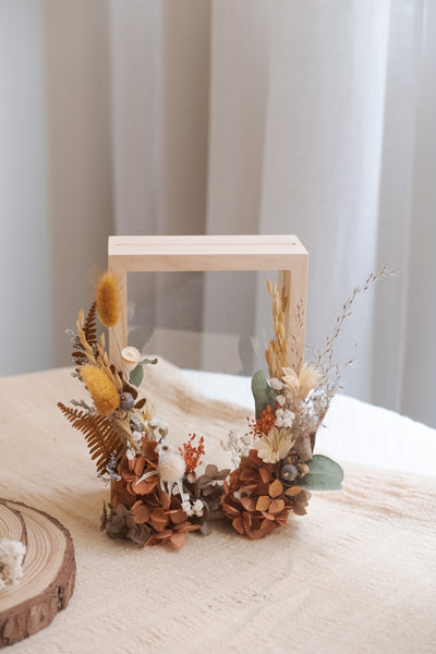 Small Floral Frame - Rustic Fall