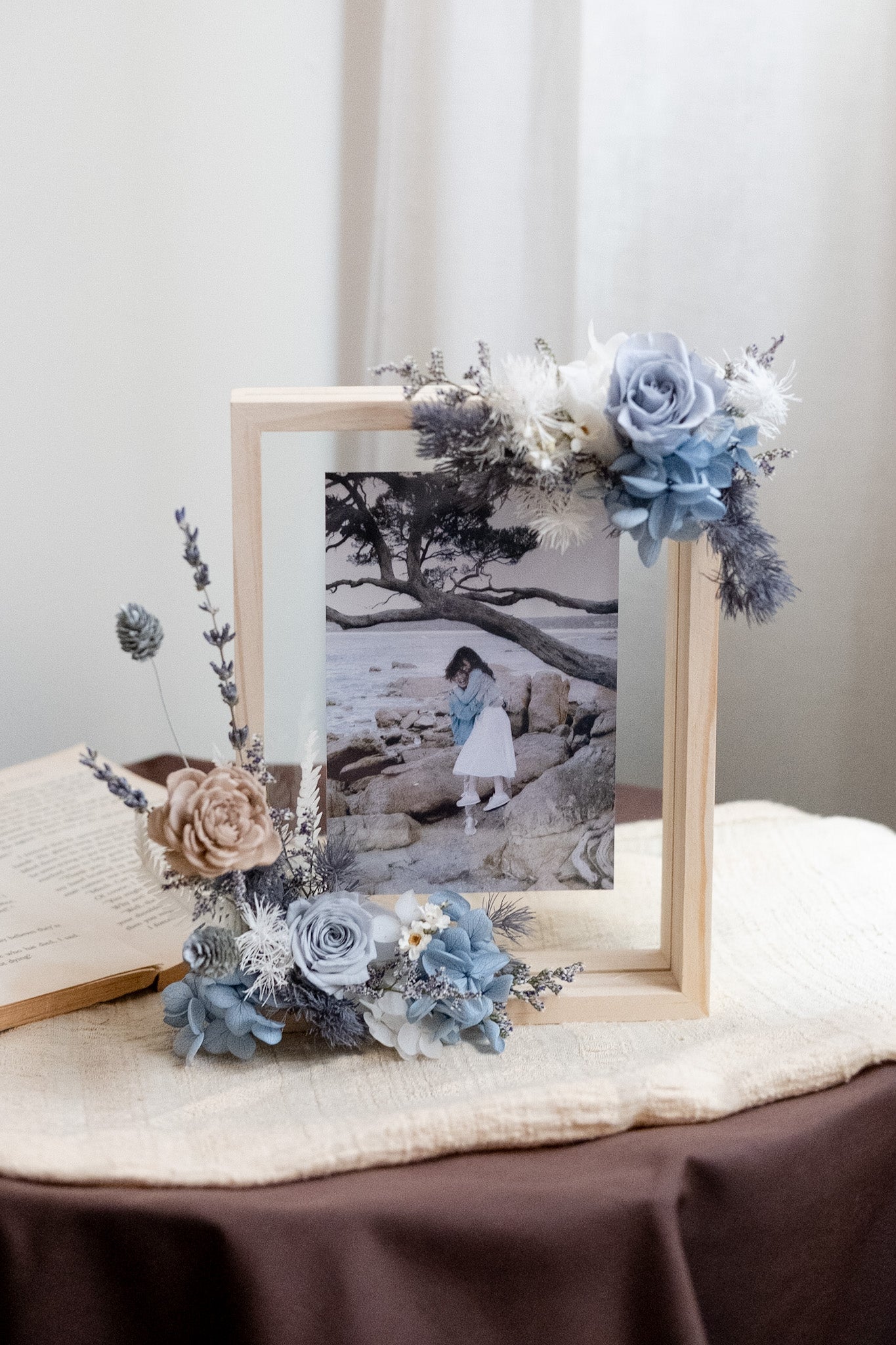 Large Flower Frame - A Whole New World With You