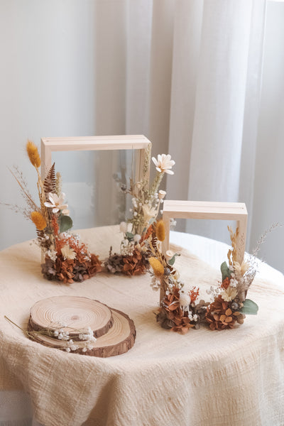 Small Floral Frame - Rustic Fall
